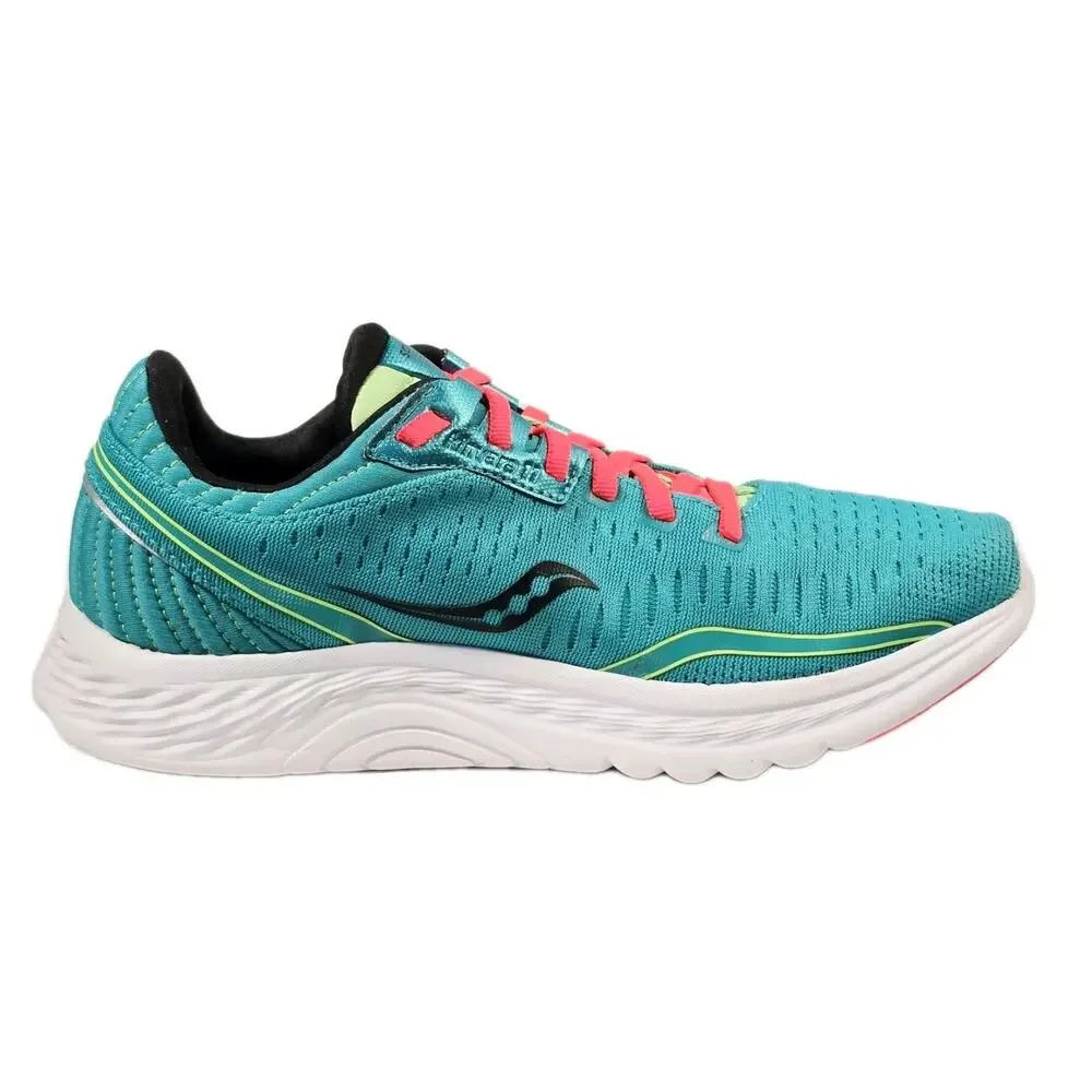 Saucony Women's Kinvara 11 Aqua Blue Running Shoes Sneakers Size 7 S10551-10